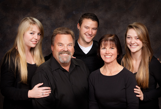 Atascadero Photo Studio Family Portrait - Studio 101 West Photography