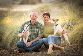 Atascadero Family Portrait - Outdoor Family Pictures - Studio 101 West Photography
