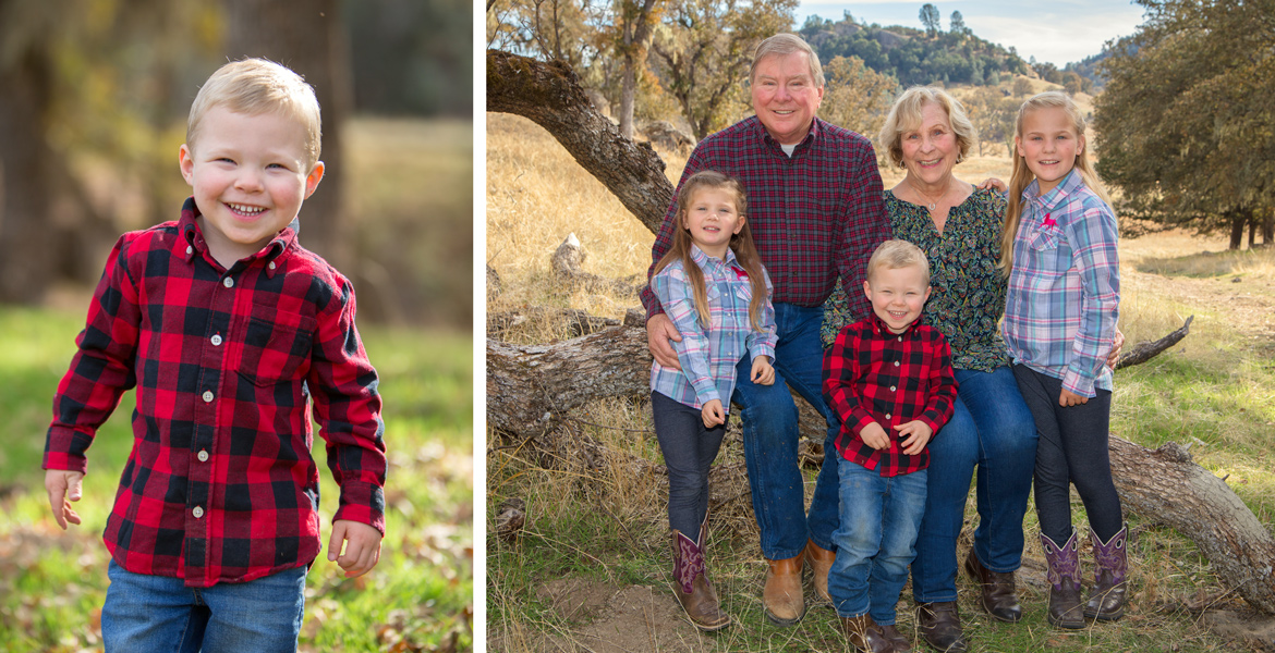 Paso Robles Ranch Family Portrait Photographer - Studio 101 West Photography