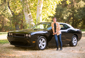 Templeton High School Senior Portrait - Outdoor Senior Pictures - Studio 101 West Photography