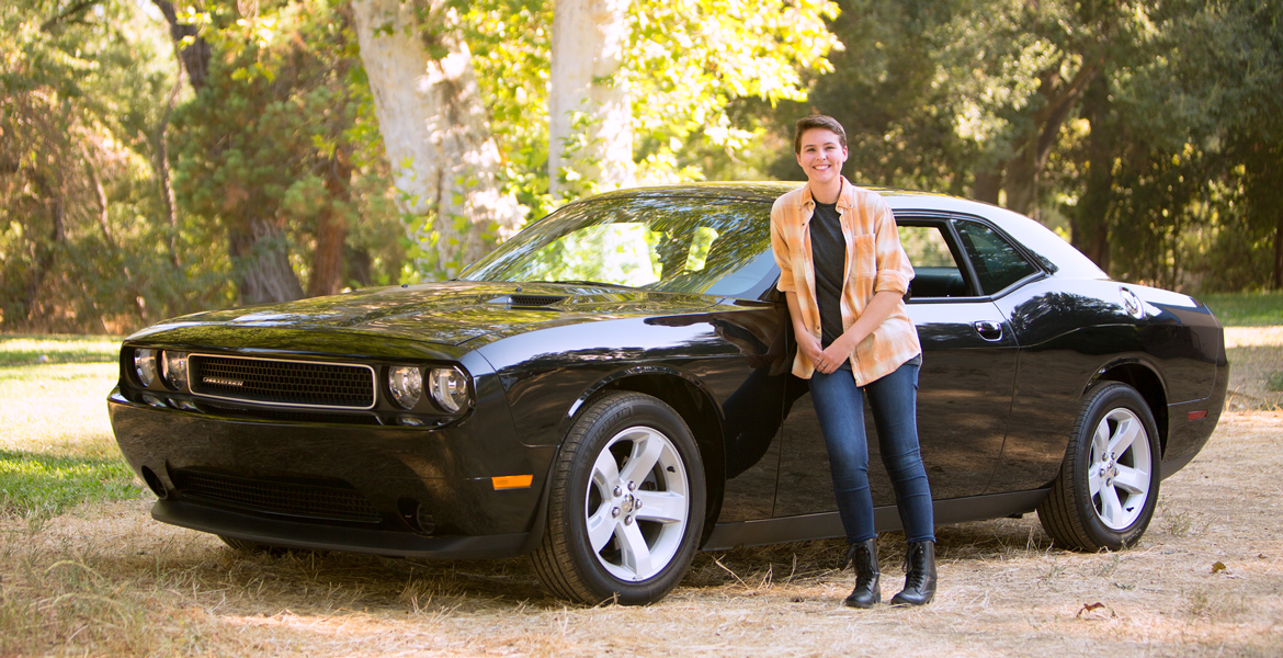 Atascadero North County Senior Portrait - Girl with Car Senior Pictures - Studio 101 West Photography
