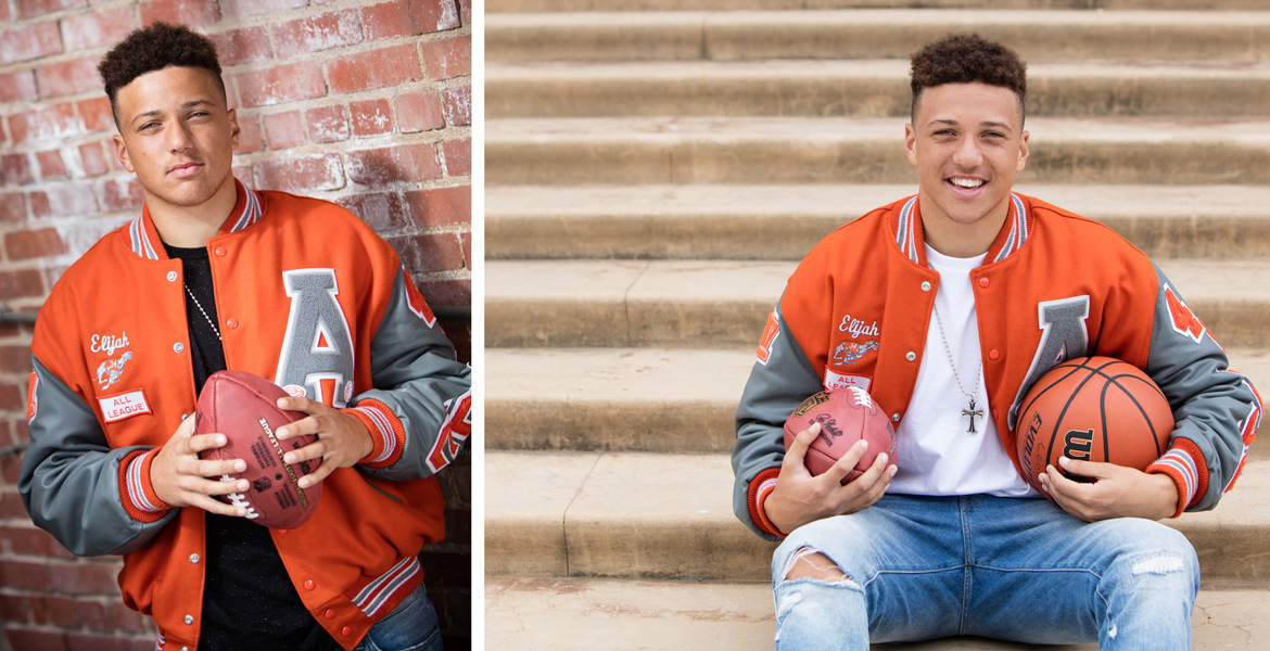 Atascadero High School Sports Senior Portrait - Central Coast Senior High Portraits - Studio 101 West Photography